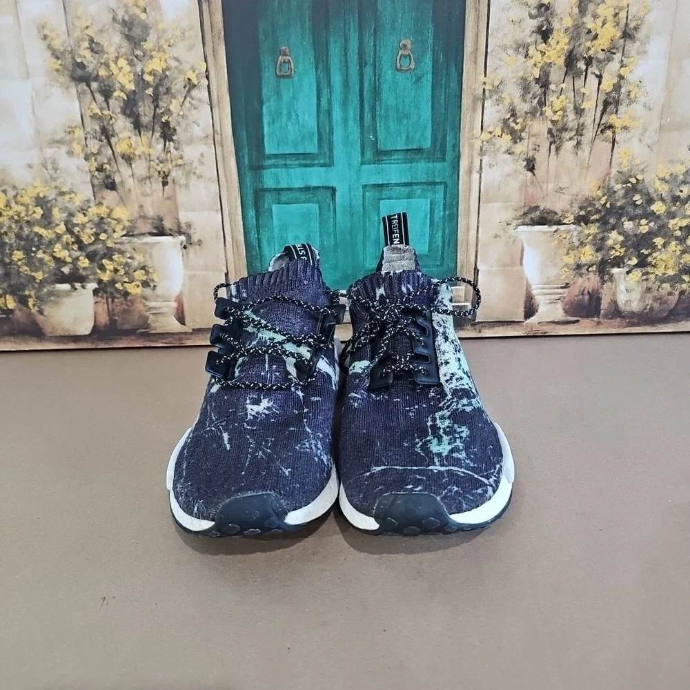 BB7996 Adidas NMD R1 Primeknit Marble Aero Men's Size 8 Sneakers